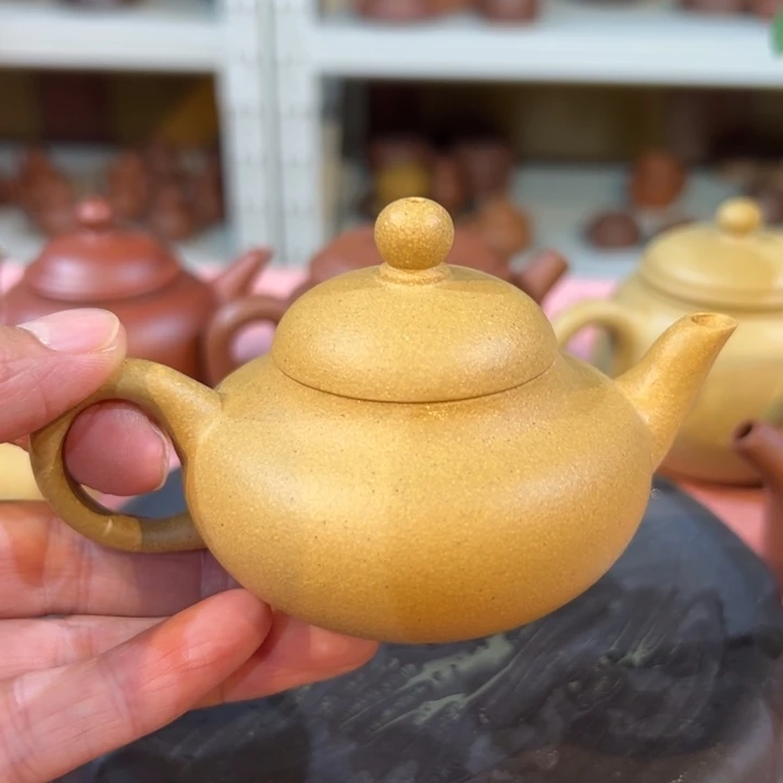 紫砂茶案黄金梨子微瑕120cc