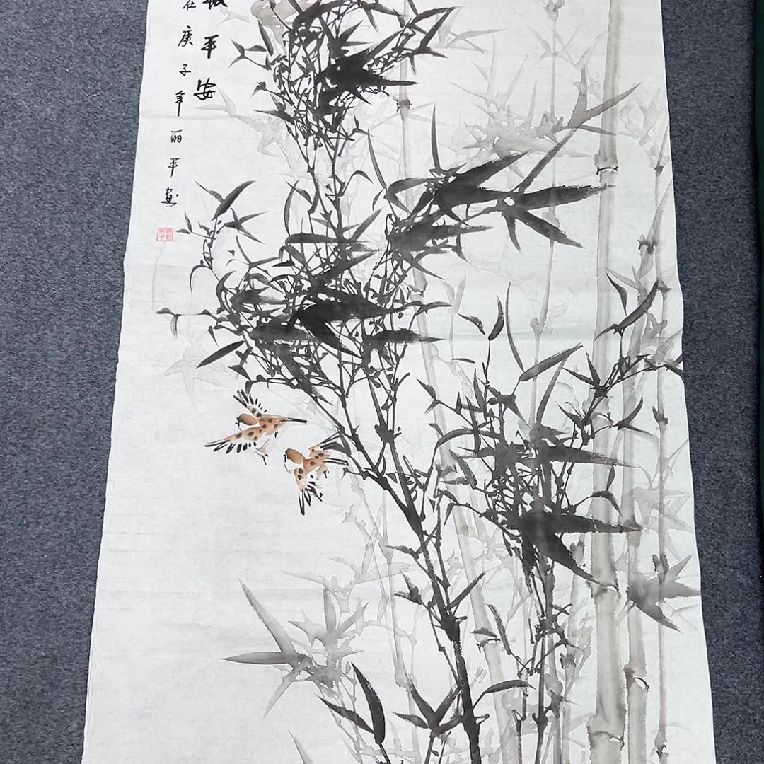 国画宣纸国画纯手绘作品