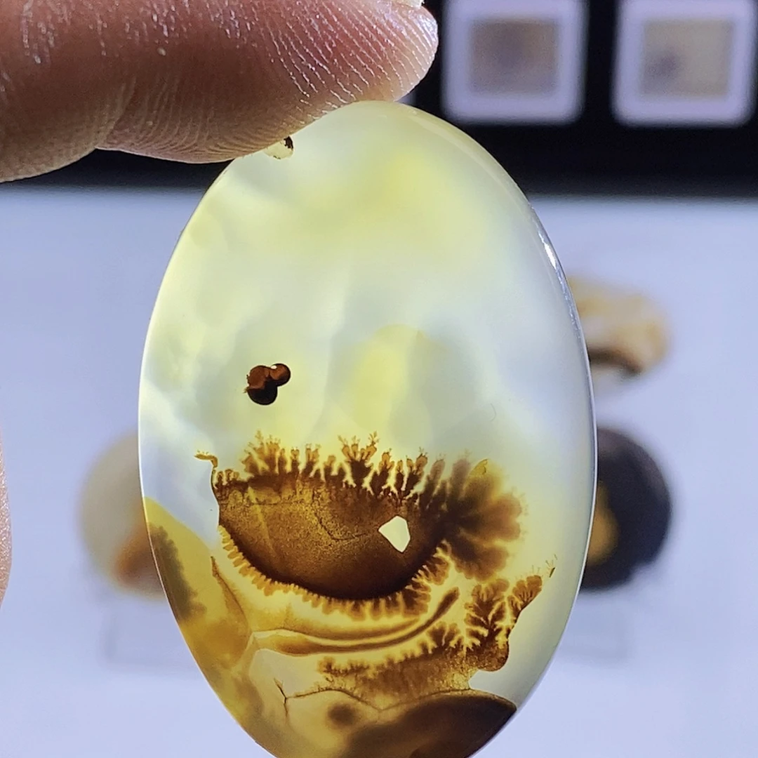 玛瑙/玉髓未镶嵌吊坠(不含链)710