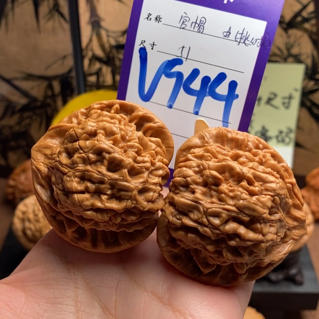 把件文玩核桃官帽51