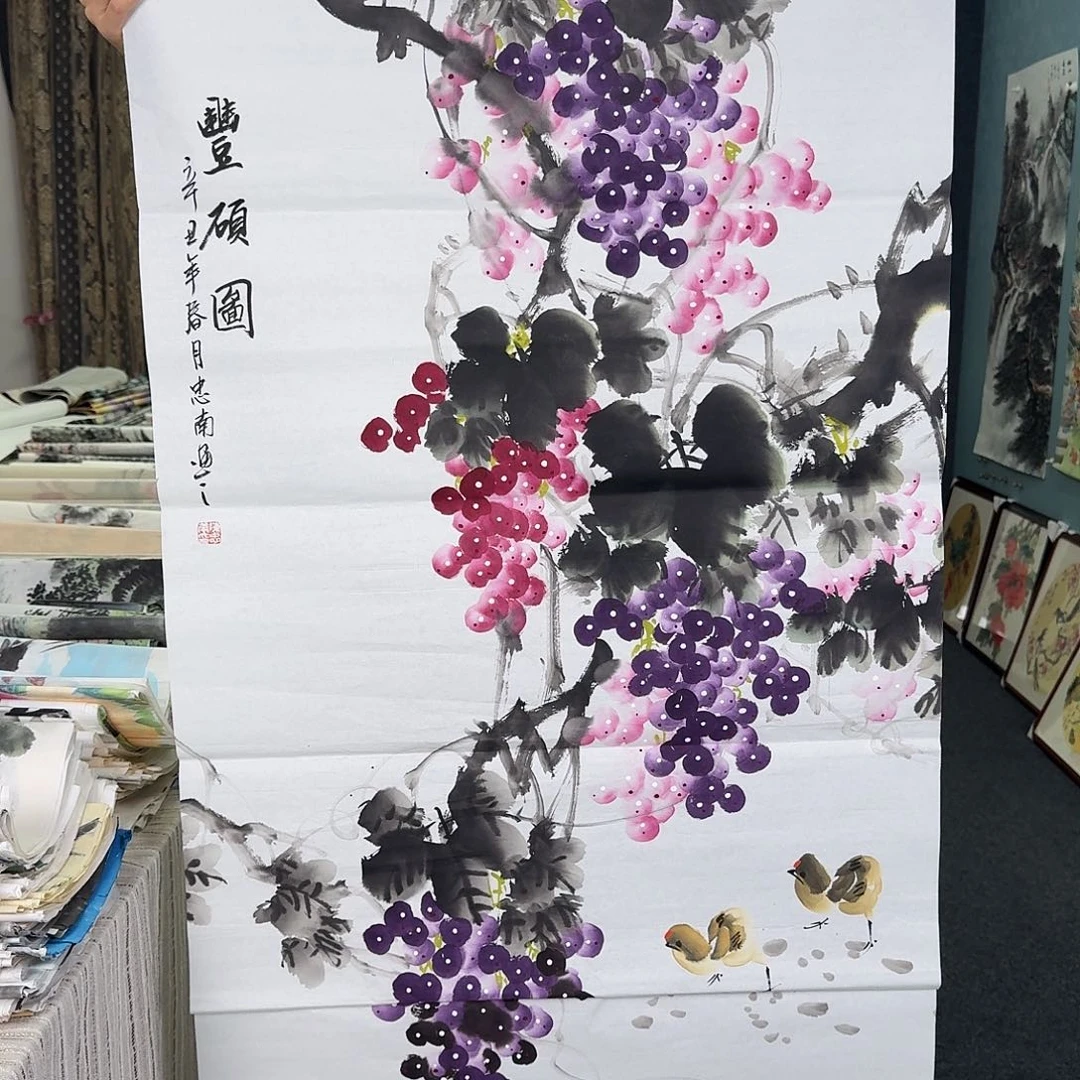 纯手绘的好看作品