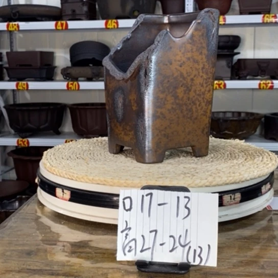 花盆紫砂宜兴紫砂花盆产地直销