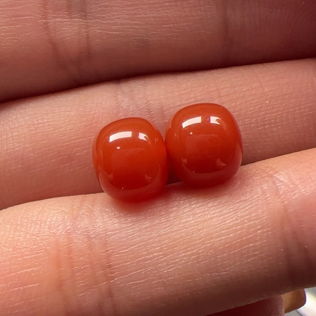 B***G南红玛瑙未镶嵌老型8mm