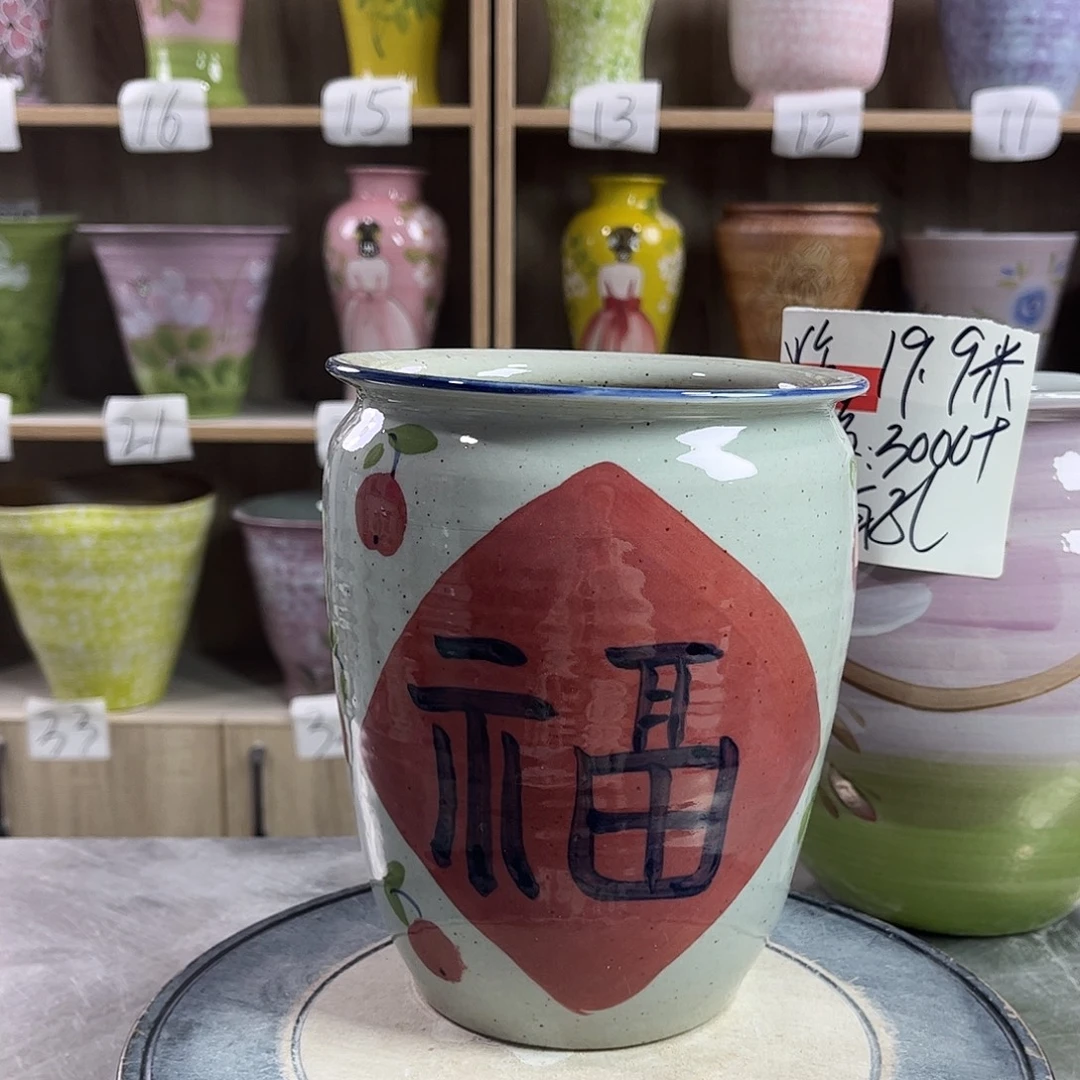 景德镇陶瓷花盆花盆