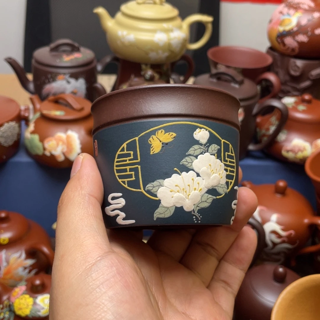 茶杯紫砂紫砂主人杯130cc