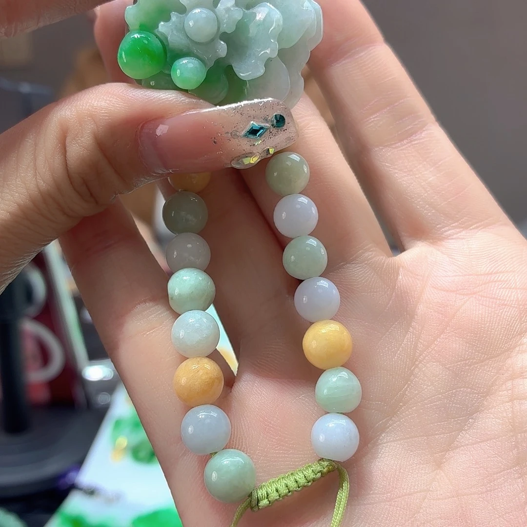 未镶嵌手链翡翠翡翠