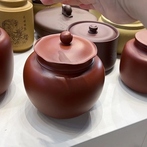 【闪购商品】紫砂茶叶罐金***！