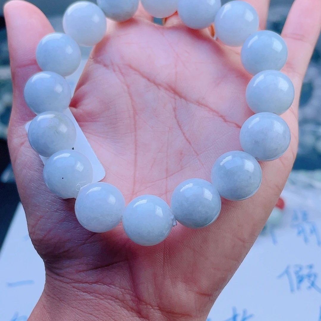 定制翡翠未镶嵌珠串