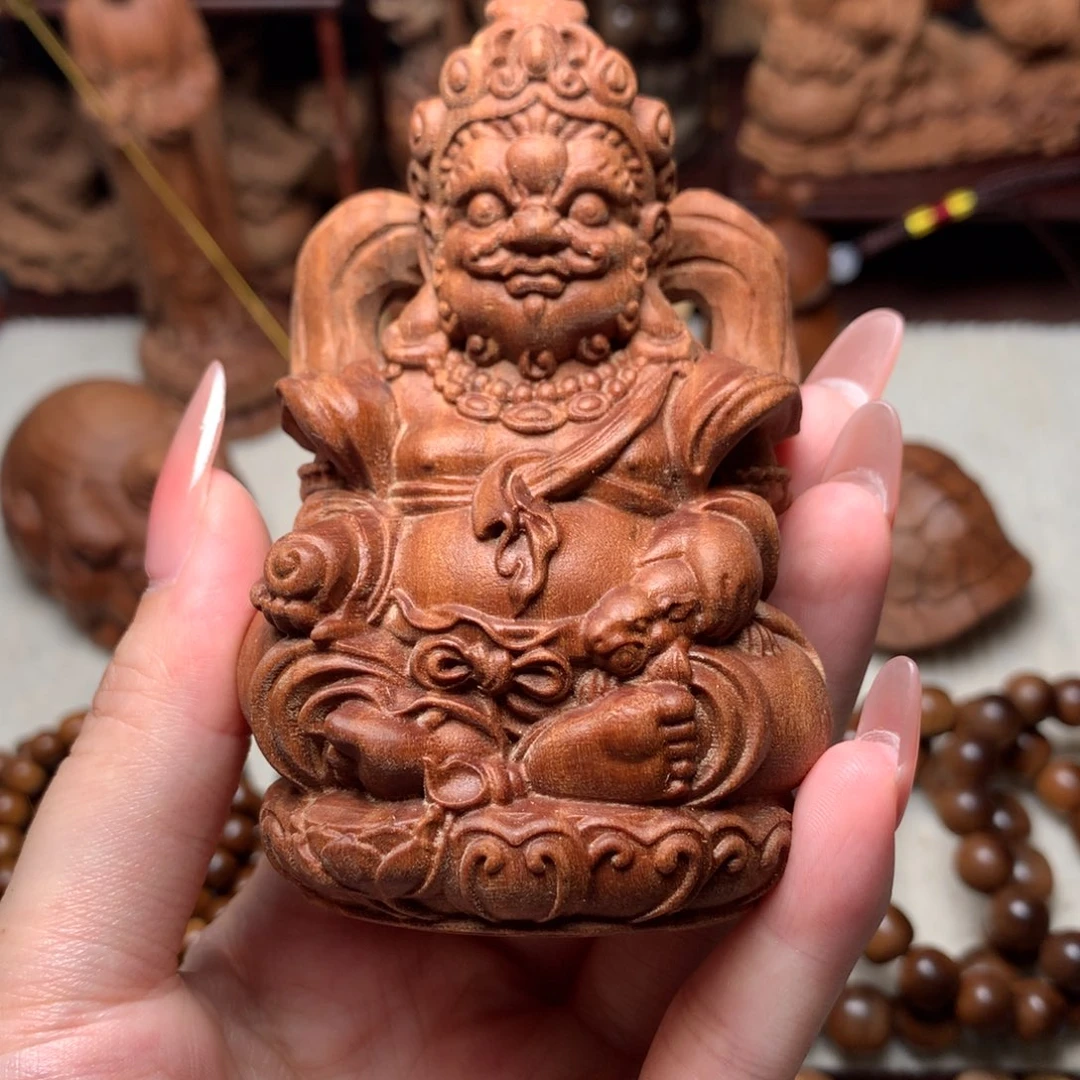 檀香木其他老山檀香黄财神