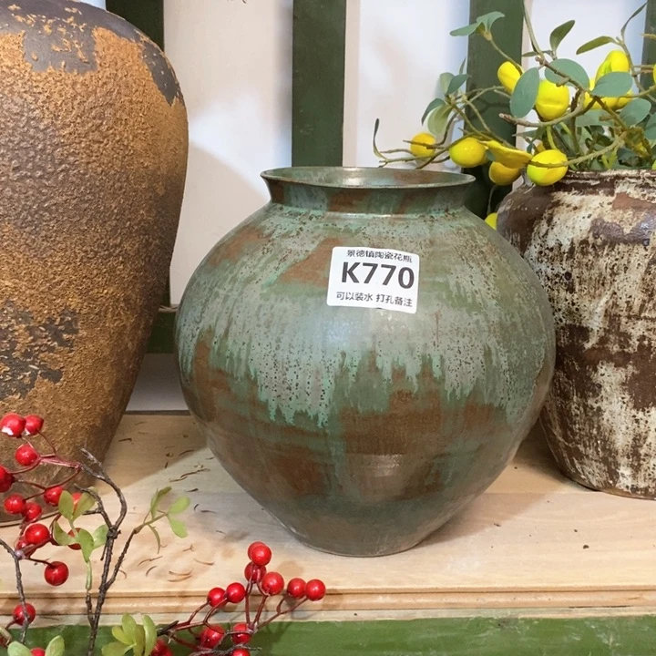 瓶高24。12。景德镇陶瓷