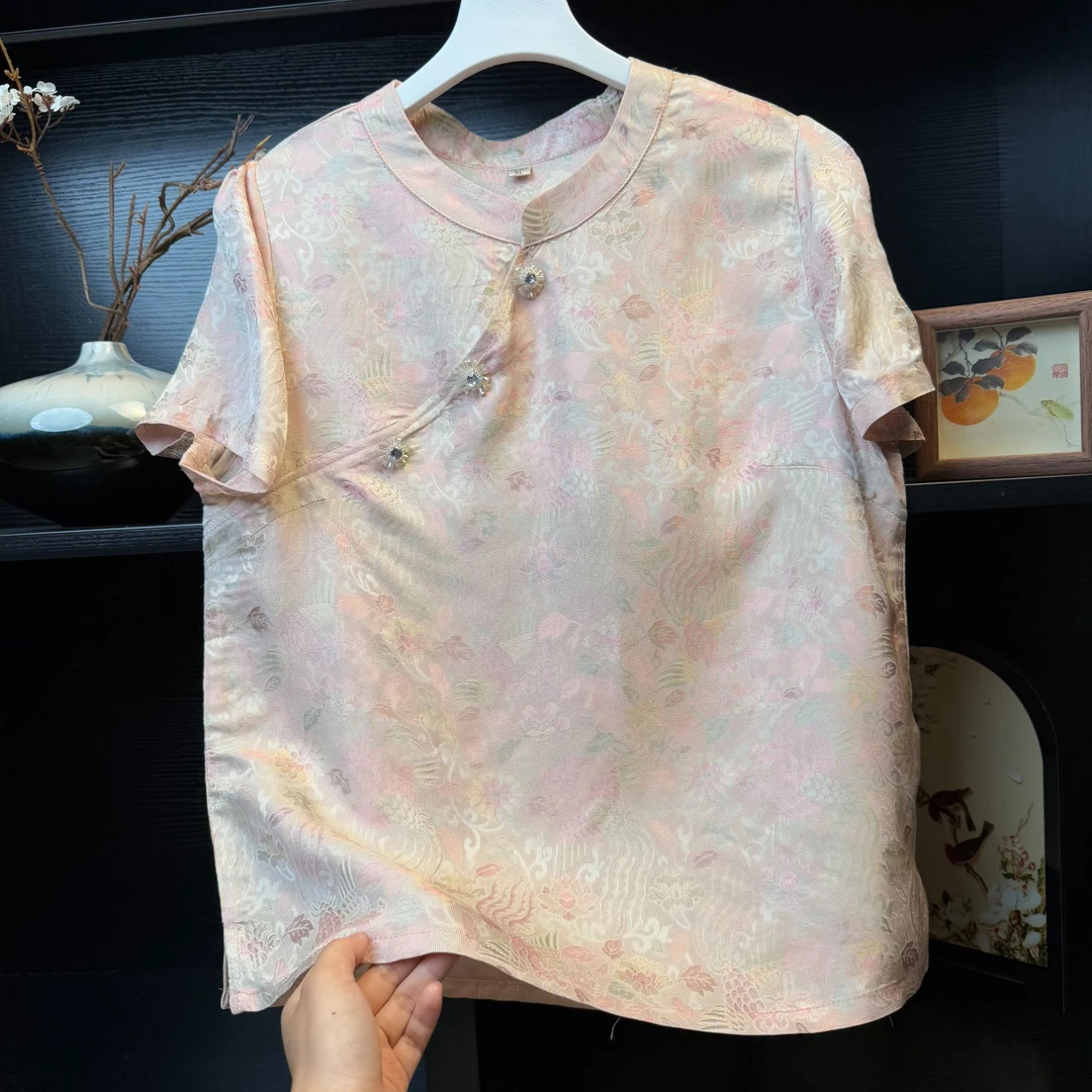 【幻樱】中式气质百搭小衫2401