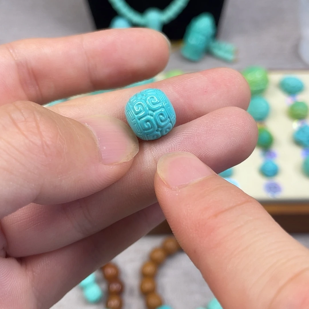 原生态湖北秦古料配饰，直径11.8