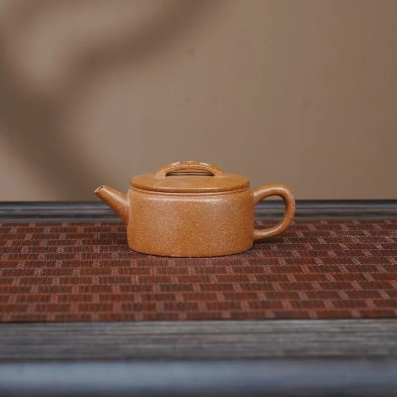 LCM沉香段【剑流汉瓦180CC】宜兴黄龙山原矿手工紫砂壶