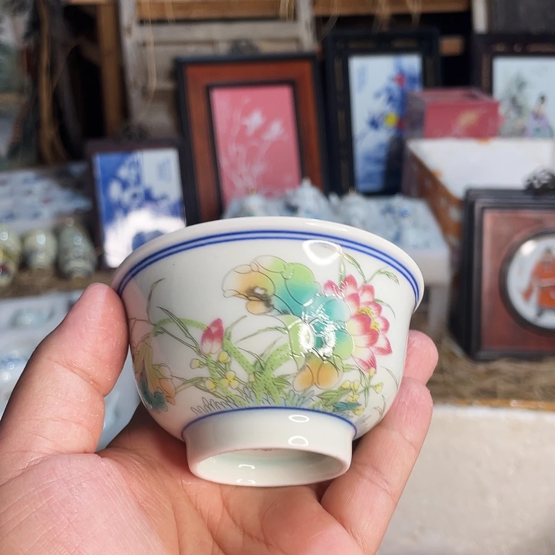 杯景德镇陶瓷艺术品