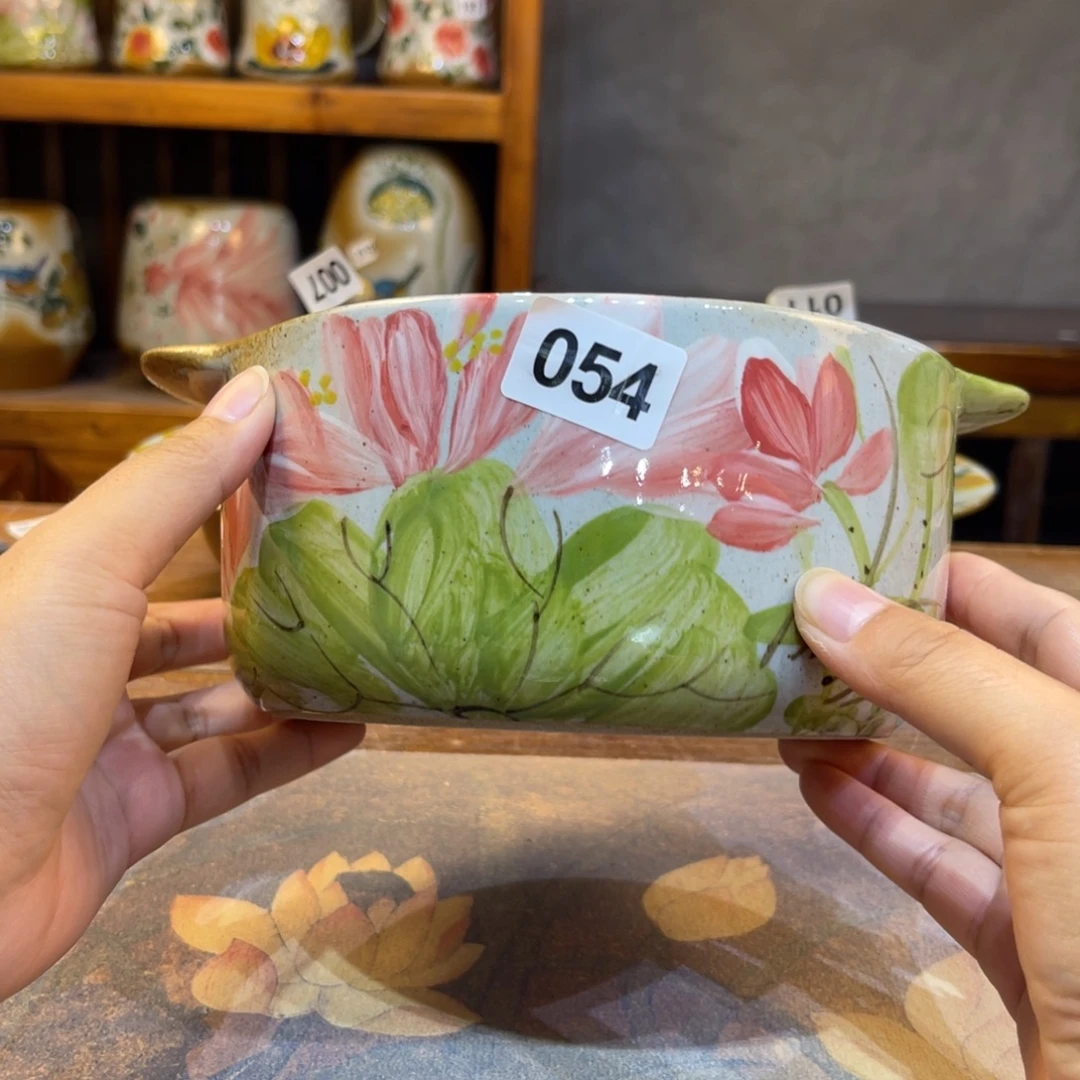 瓷片景德镇手工手绘