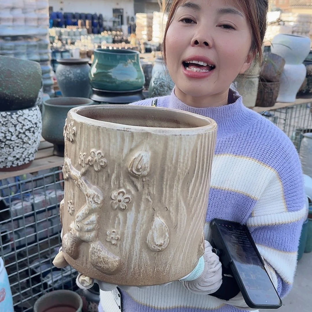 王嫂花盆1209-127高20口20