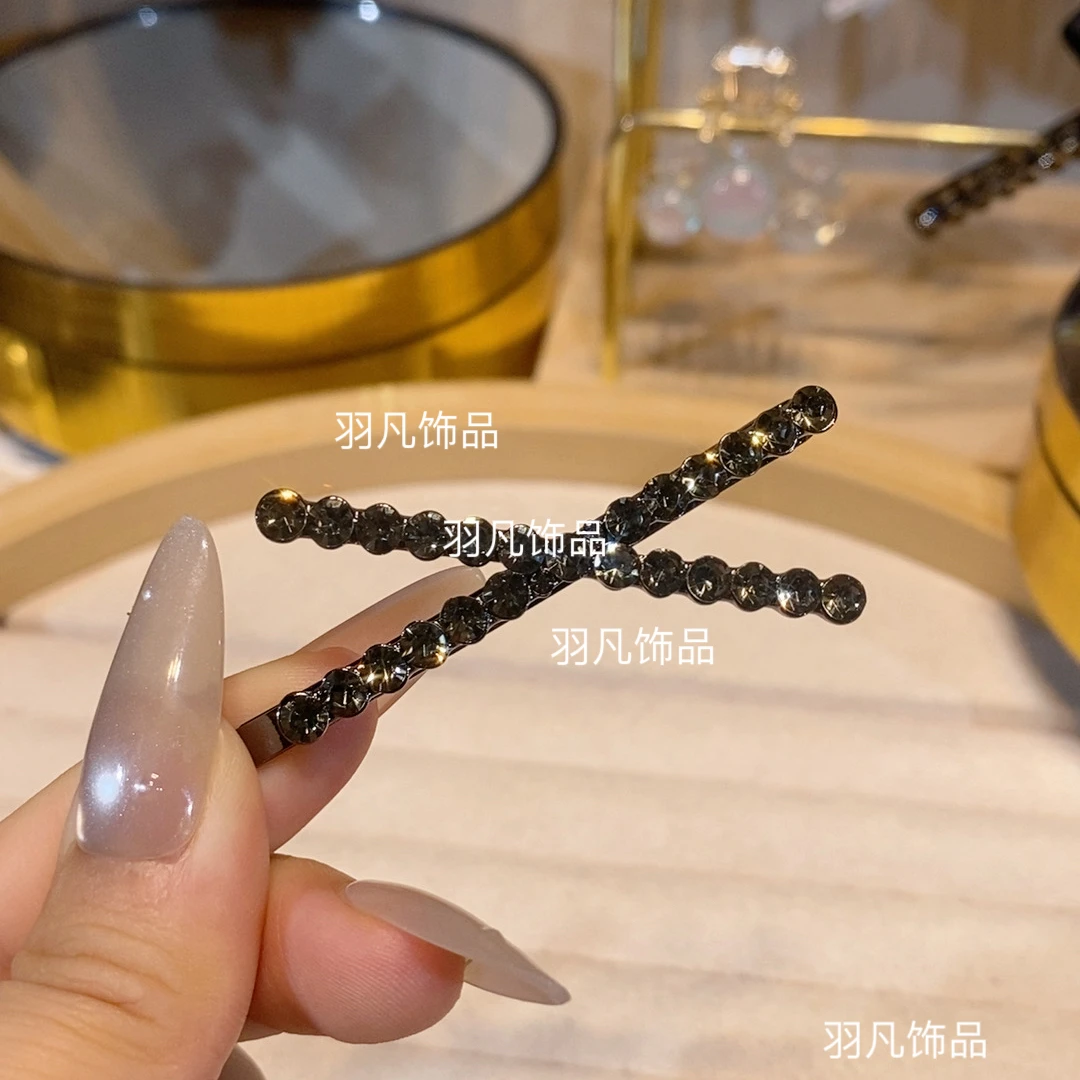 羽凡复古宫廷原创设计女少女风气质发夹夹子ins侧边夹复古发卡