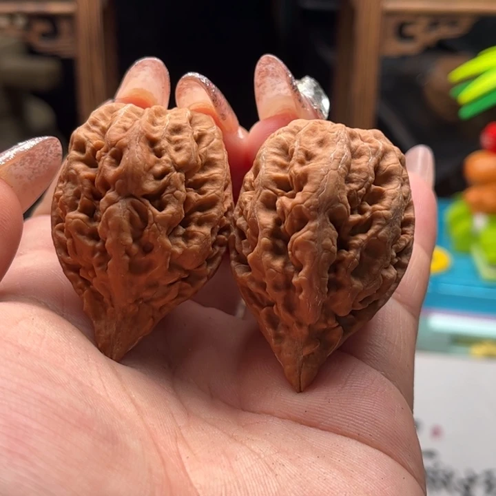 文玩核桃把件关东木子家楸大胖43