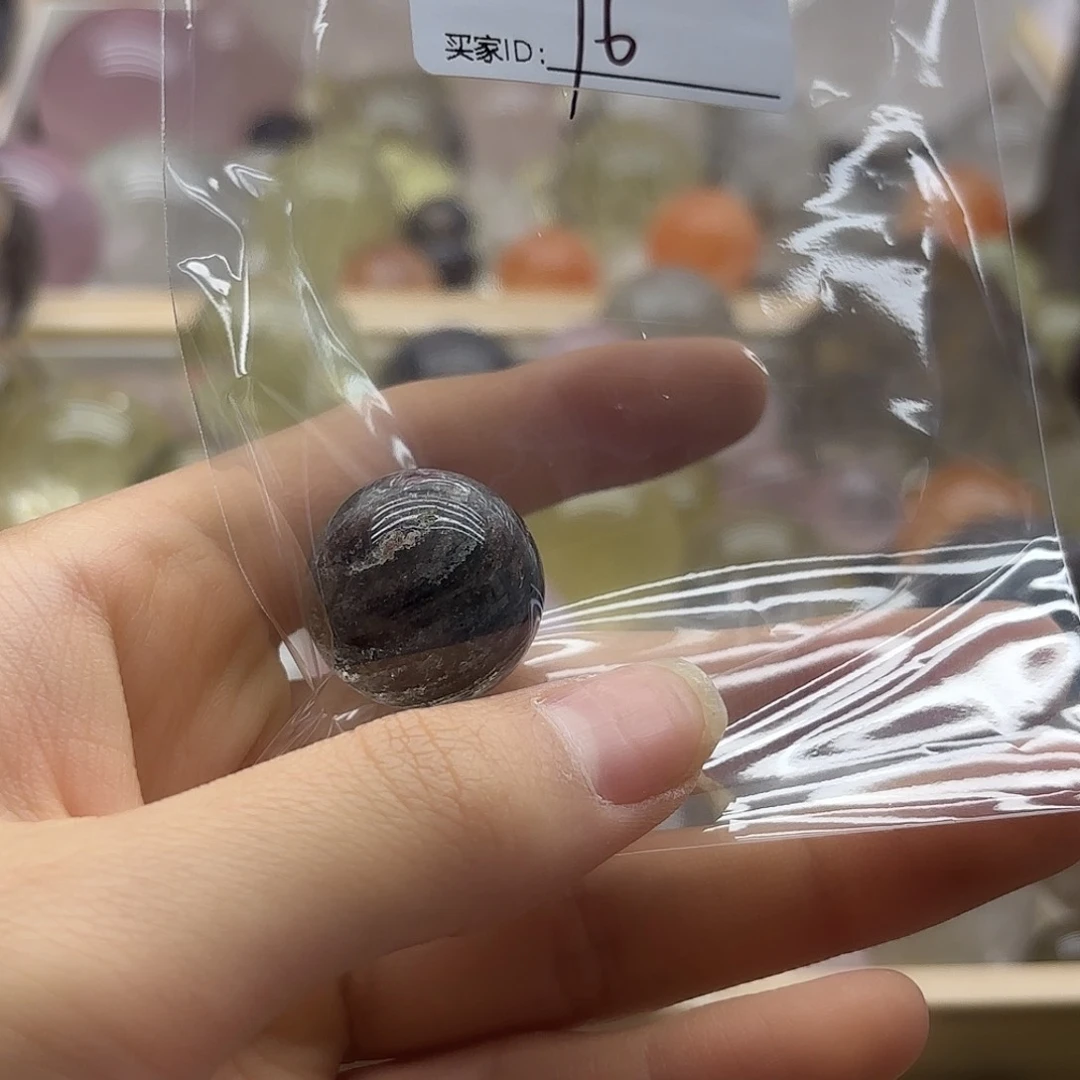 银***浪紫晶珠宝半成品未镶嵌936