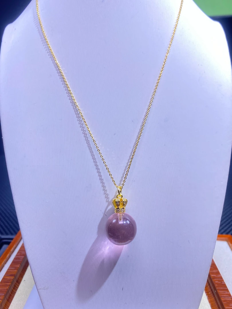 粉色吊坠发一 个L25