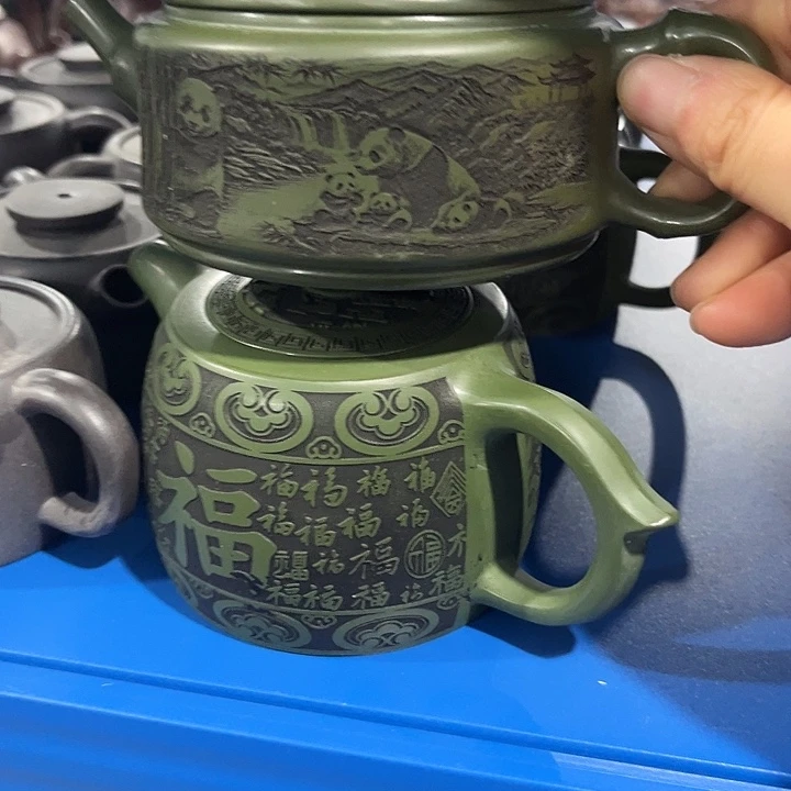 四***司茶壶紫砂紫砂微瑕