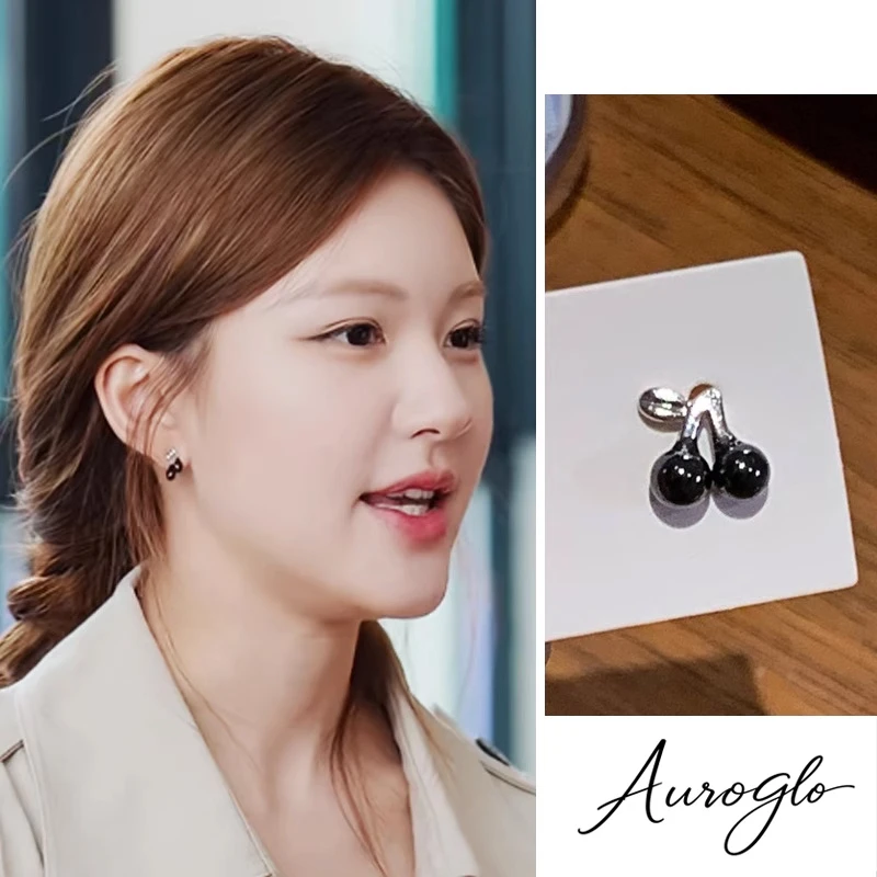 合金树脂耳饰 许我耀眼许妍赵露思同款耳环银针复古耳饰耳钉饰品