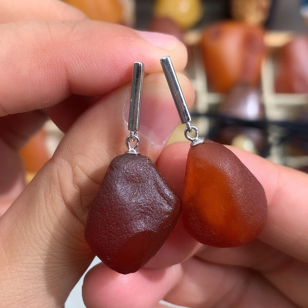 蜜蜡裸石未镶嵌你