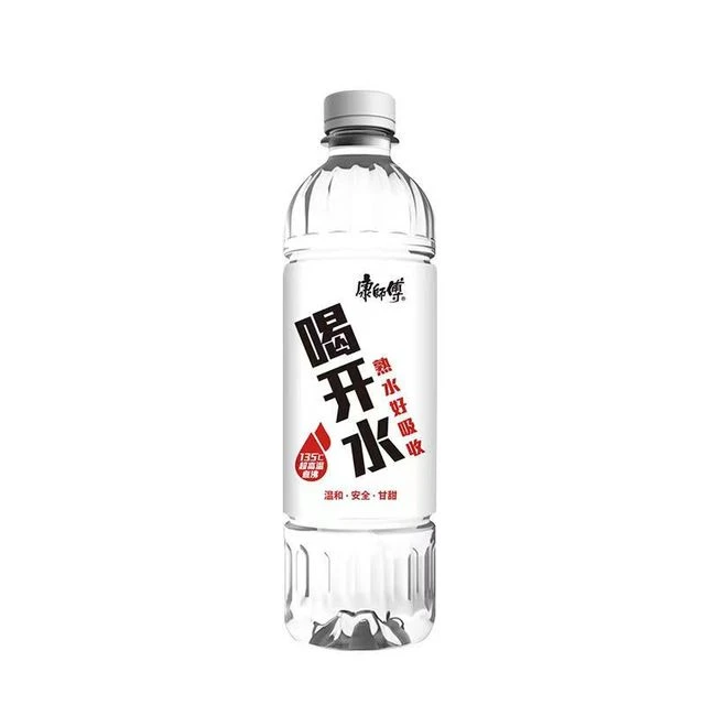 康师傅喝开水（塑封包装或纸箱包装随机） 550ml*6瓶12瓶【qyg】