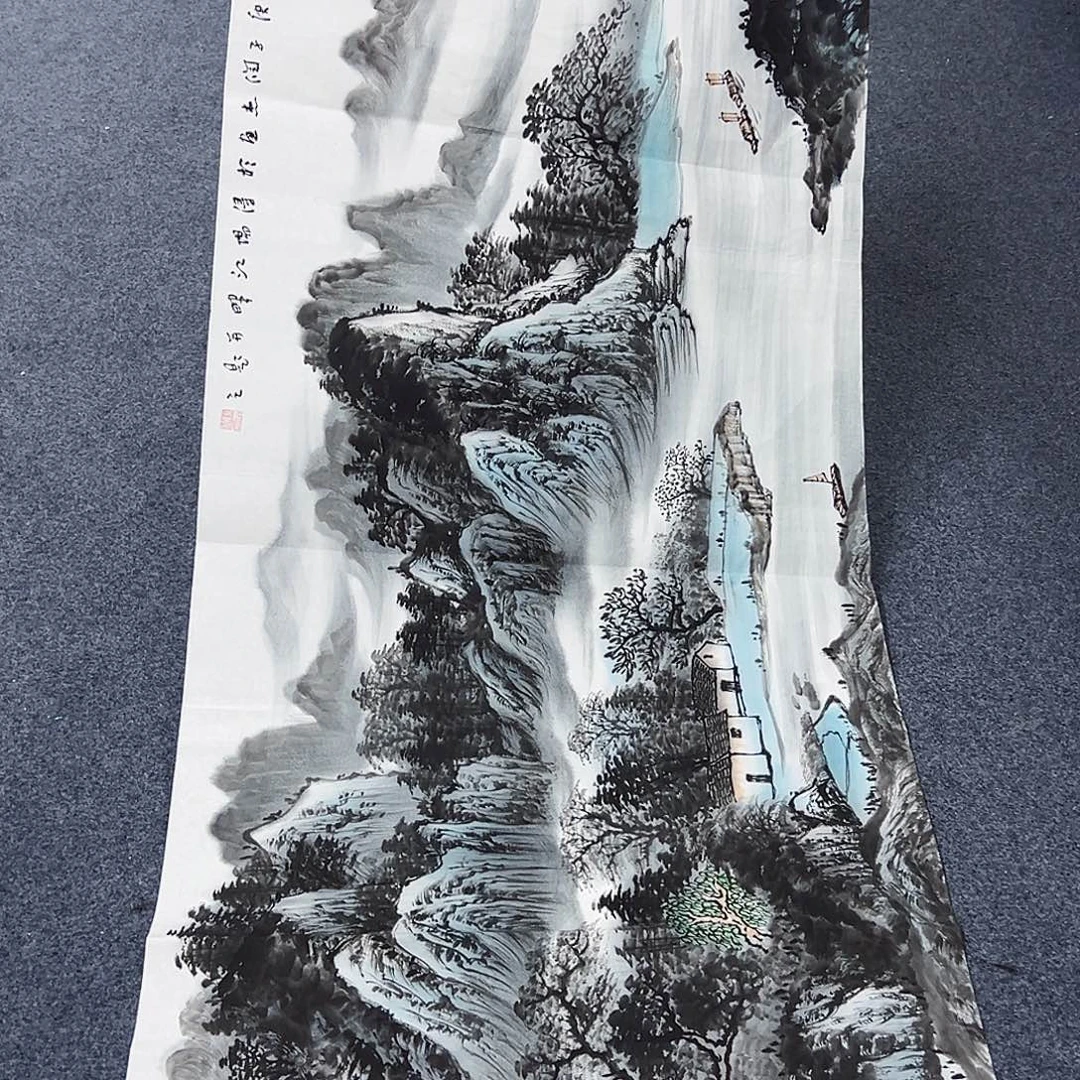 国画事事顺心如意万事如意万事