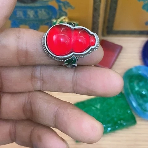 瓷片瓷器紫砂壶摆件
