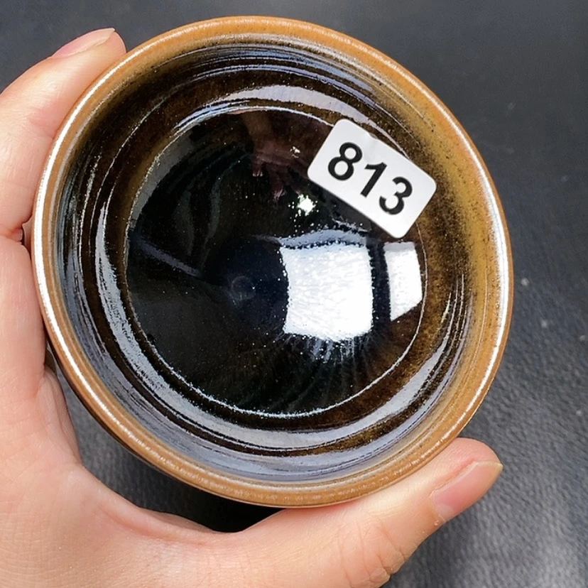 【闪购商品】茶盏原矿釉全手工主人杯