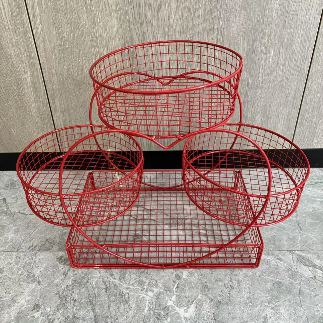 M953喜庆果盘摆件 过年家用好物 随机发