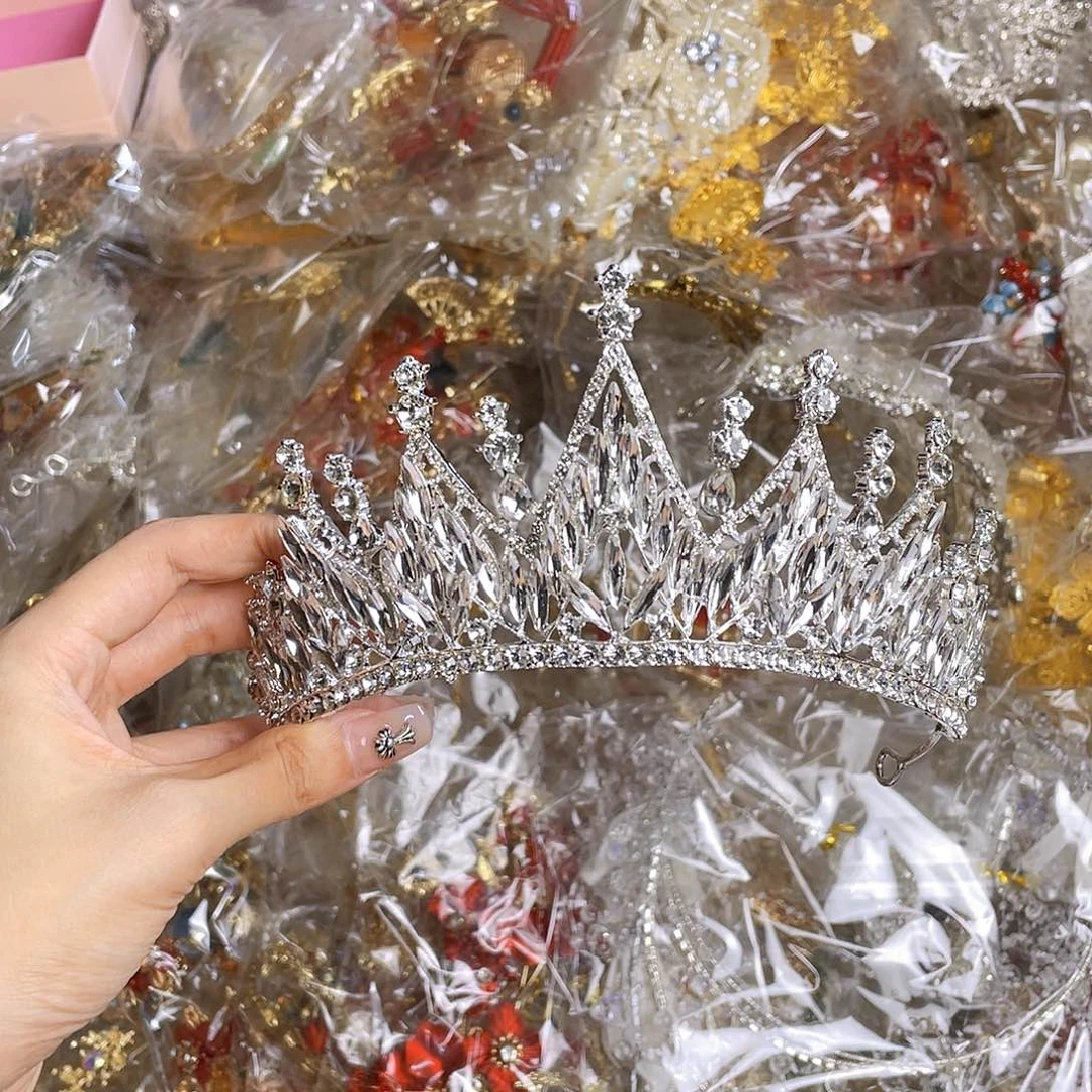 混合材质新娘秀禾头饰不退不换不售后默认微瑕