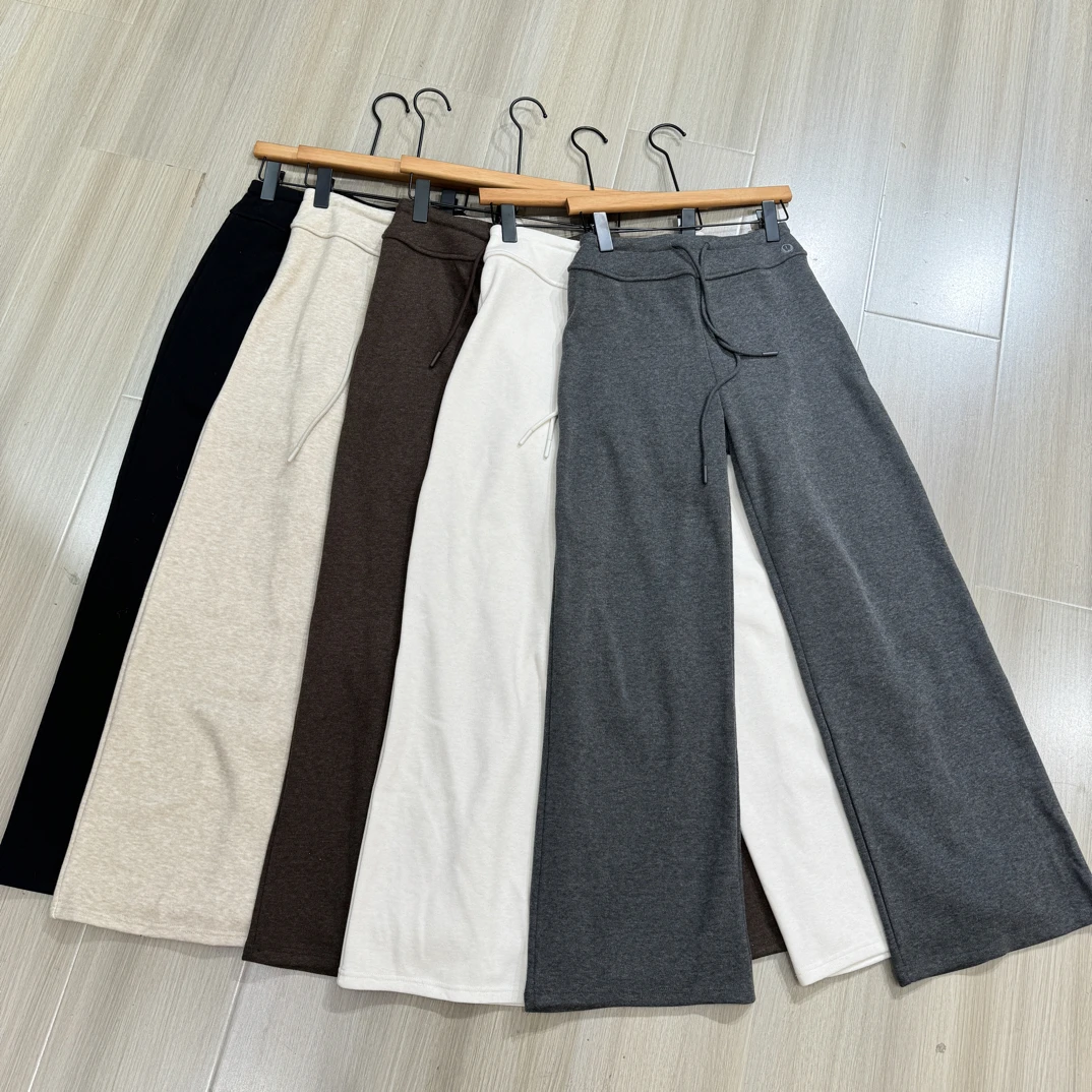 【BAI】秋冬新款高腰显瘦直筒百搭休闲裤057