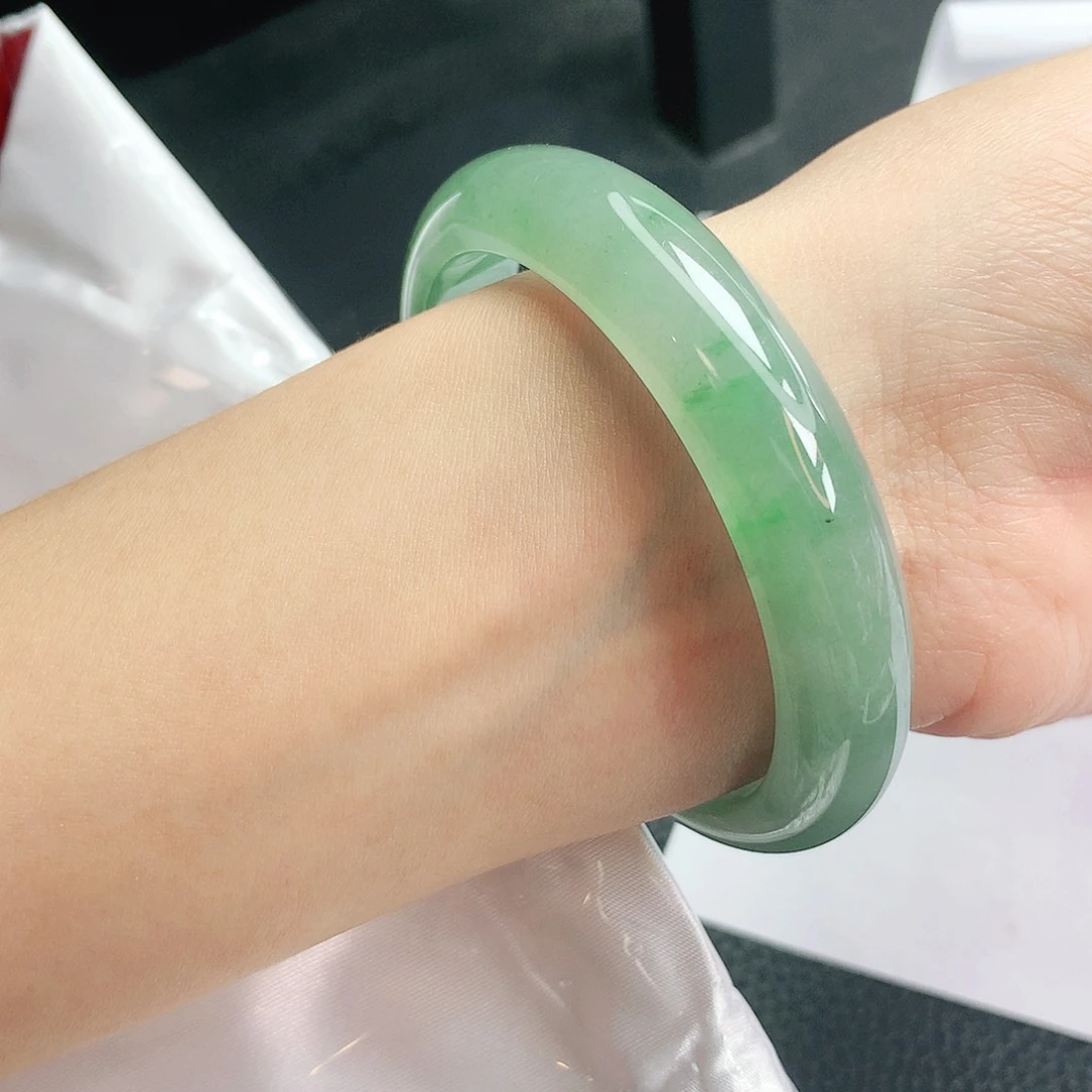 【闪购商品】未镶嵌手镯翡翠缅甸天然a货翡翠