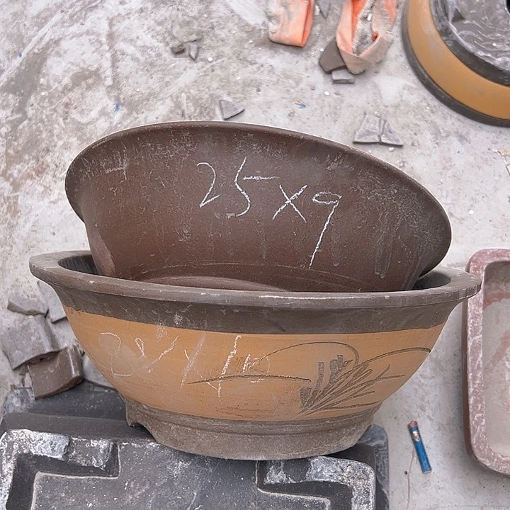 紫砂花盆特价清仓处理