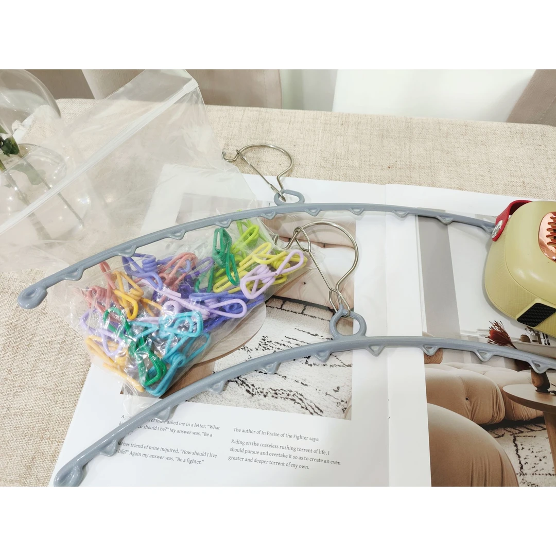 B022#创新款彩虹防风夹 20个夹子 410*250*30mm