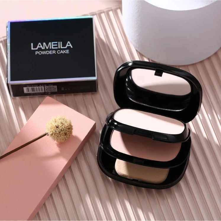 LAMEILA 双层 kox kat tax upa 干湿两用保湿干粉定妆