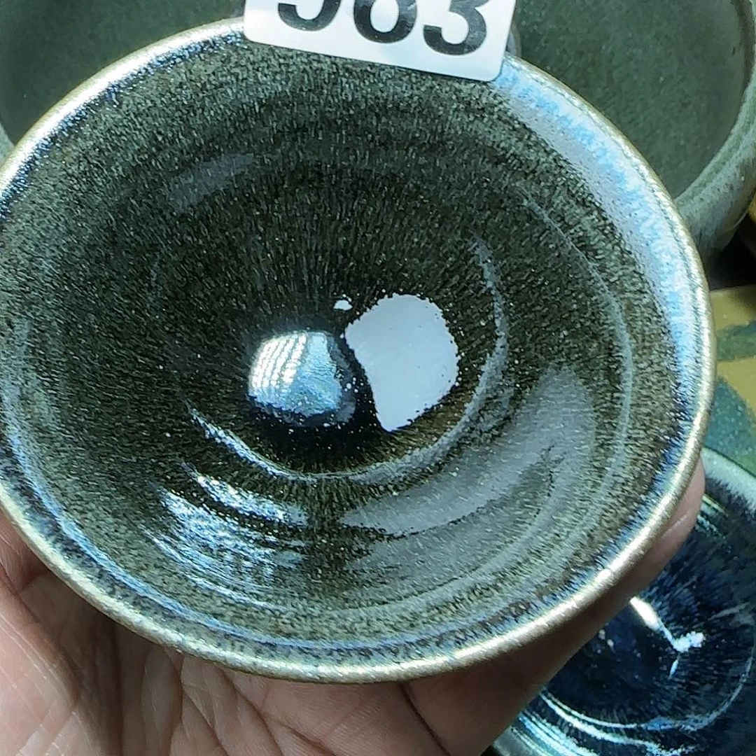 茶盏建盏杯主人杯龙窑柴烧