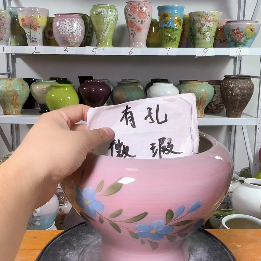 景德镇陶瓷花盆花器123