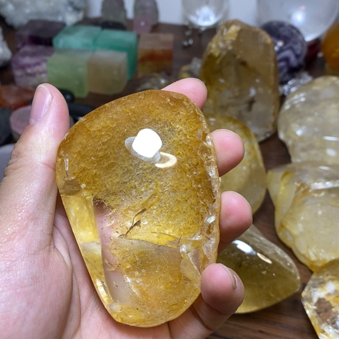 珠宝半成品水晶未镶嵌