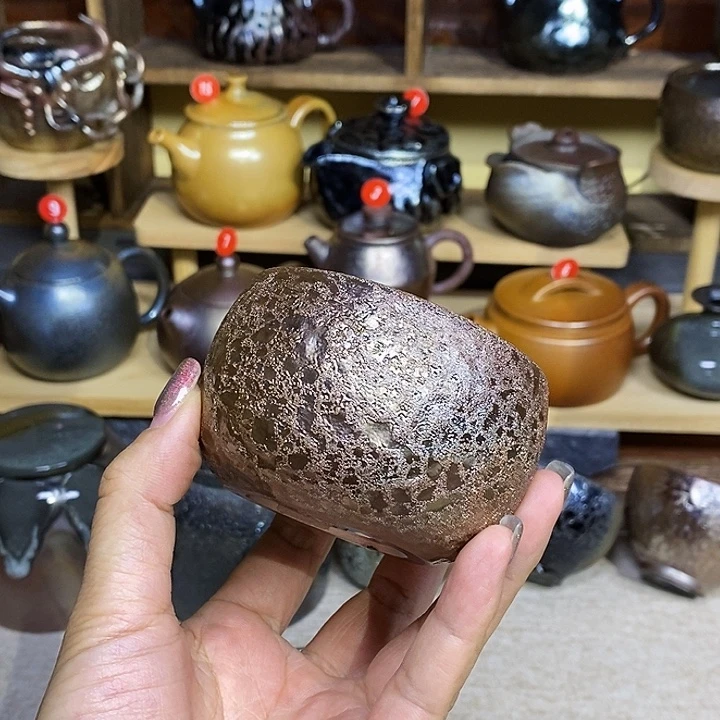 彼***明云南建水柴烧主人杯