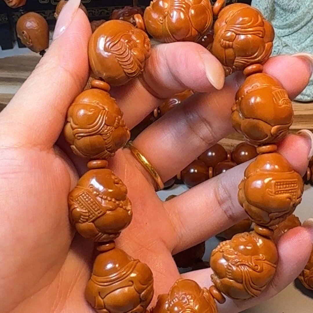 手串/手链橄榄核海派弥勒橄榄核