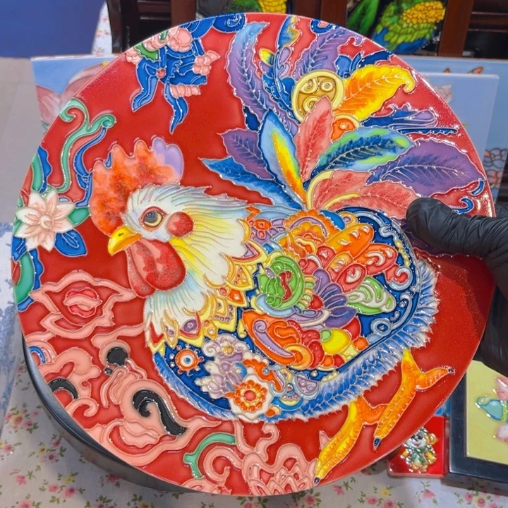 诺***兰陶瓷瓷板画艺术作品