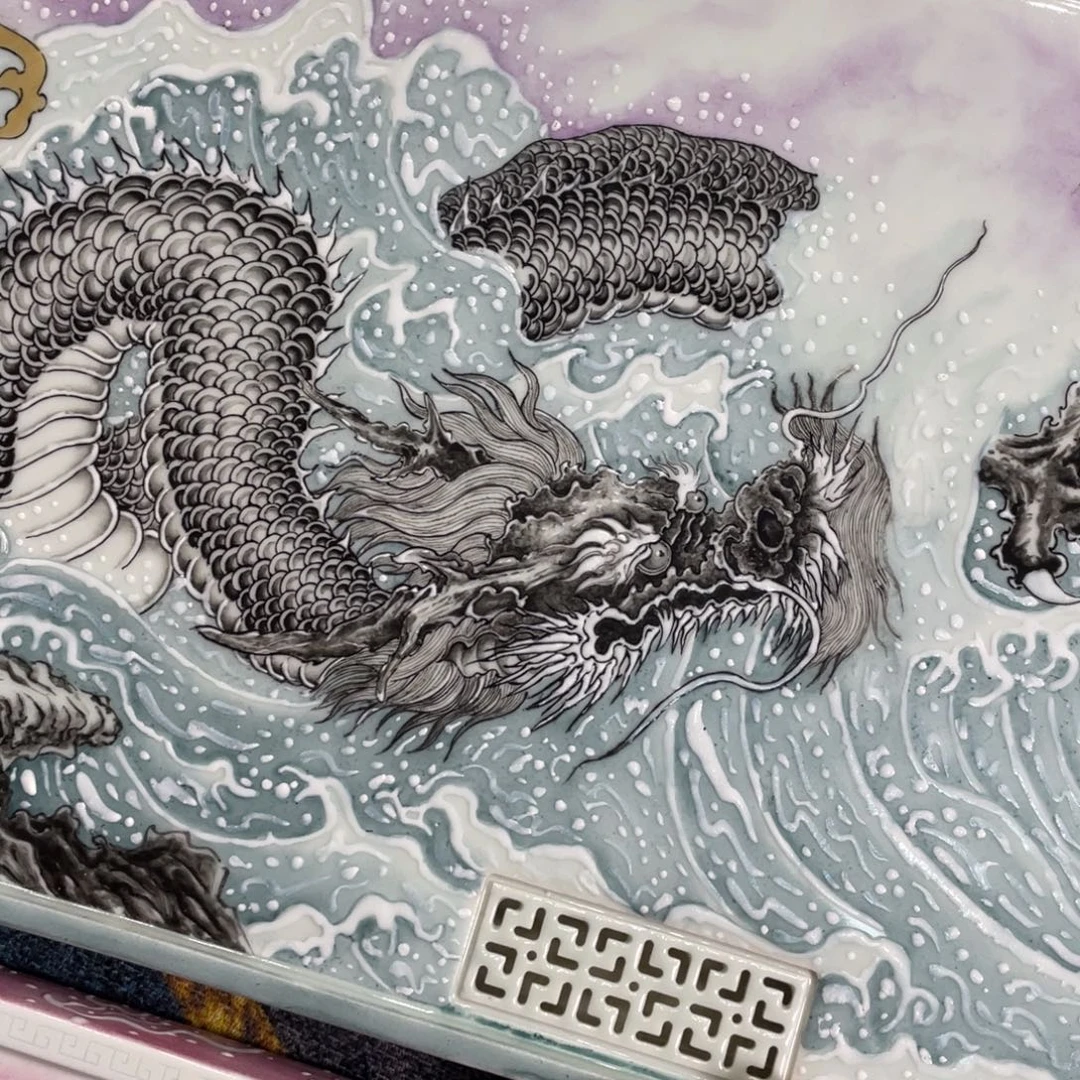 沉***年景德镇陶瓷手工手绘