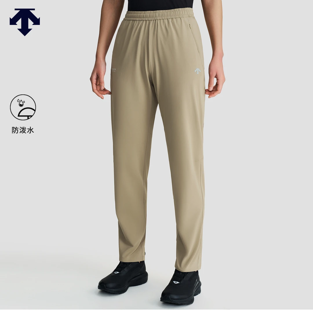 DESCENTE迪桑特RUNNING跑步女士透气F360梭织运动长裤 D5232RPT02