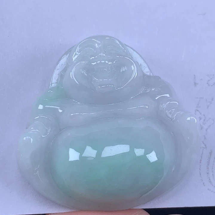 颈饰未镶嵌翡翠佛公