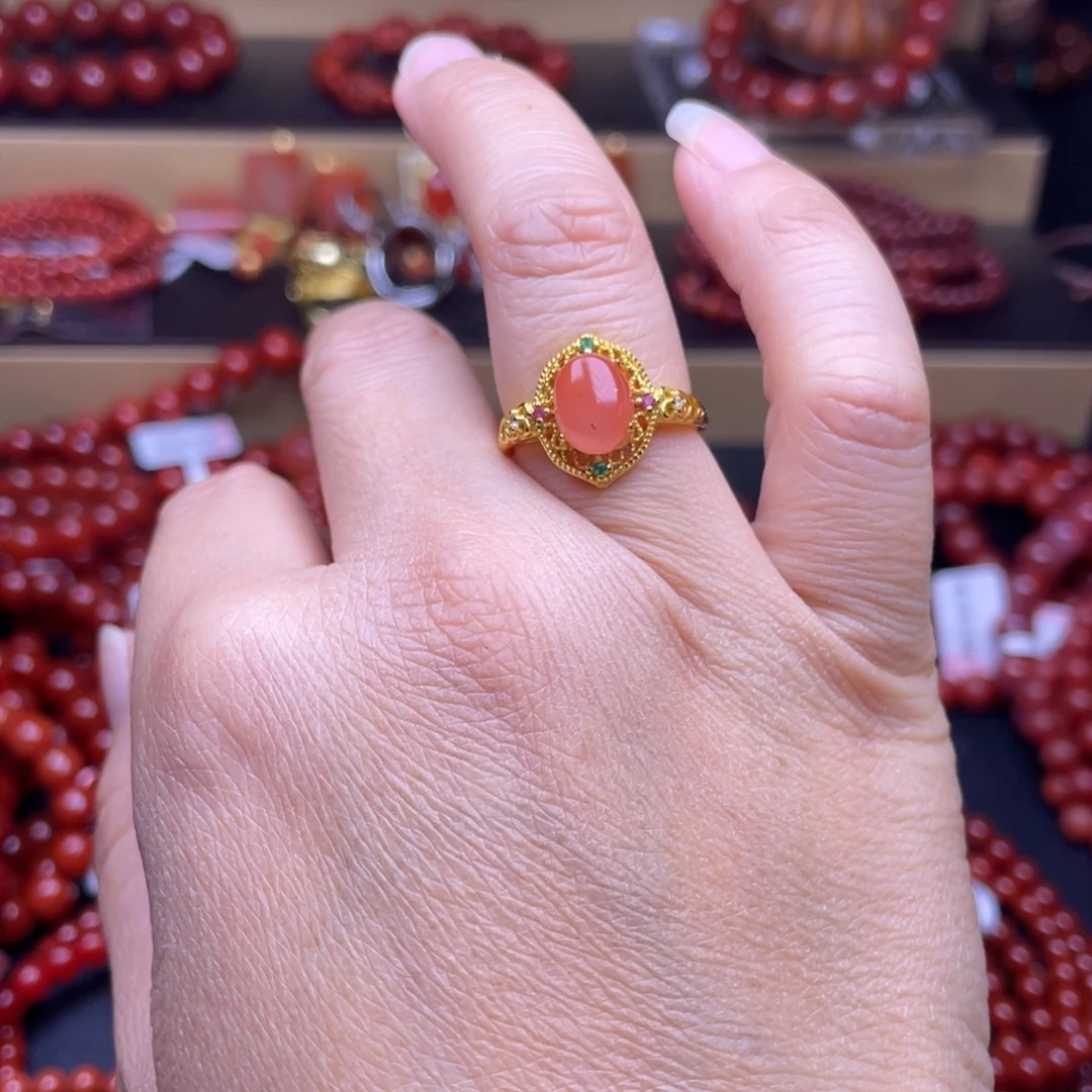 南红玛瑙未镶嵌手链