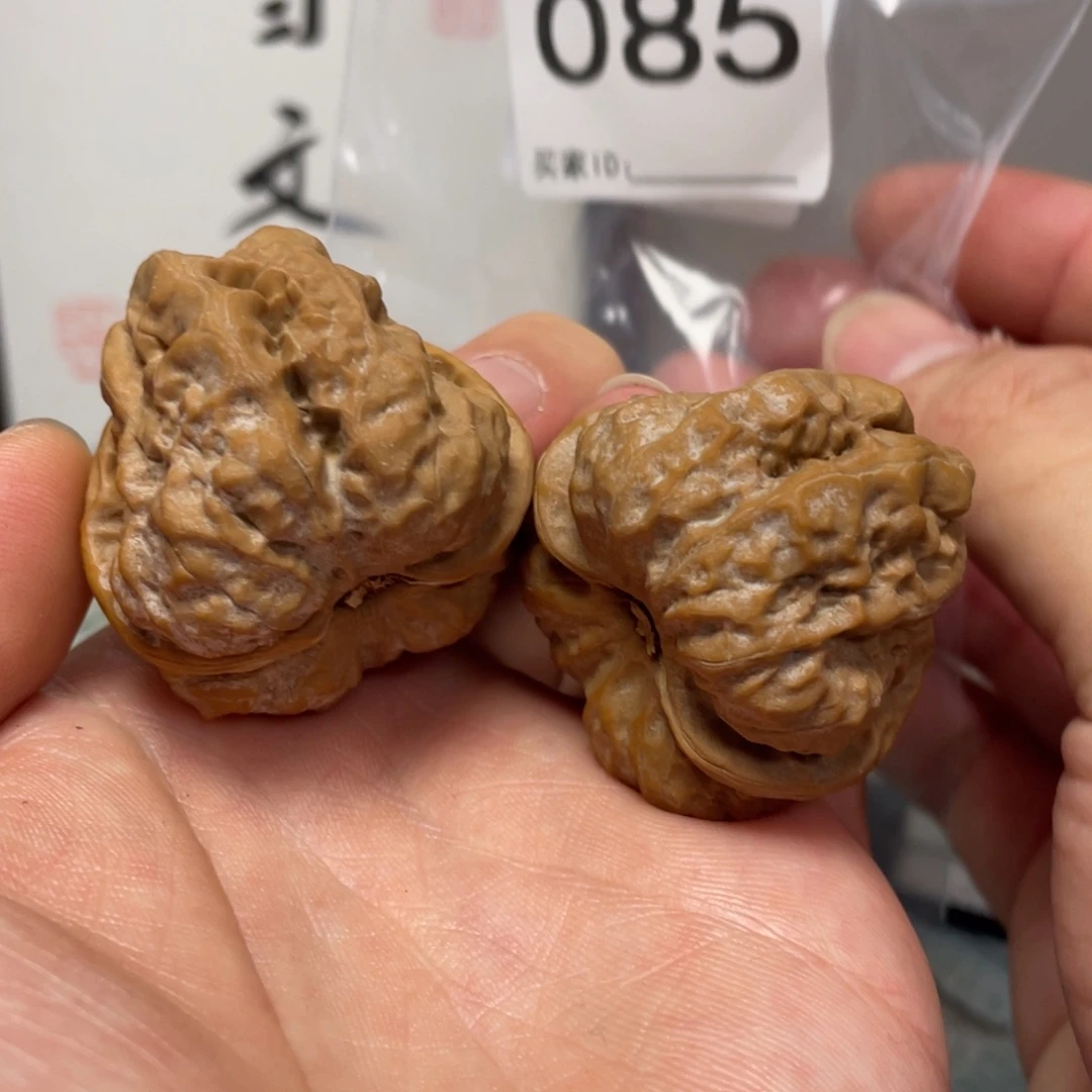 核桃蛤蟆头文玩085