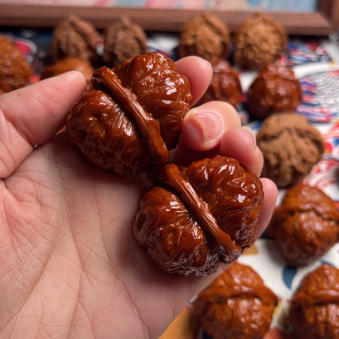 吊坠文玩核桃蛤蟆头38